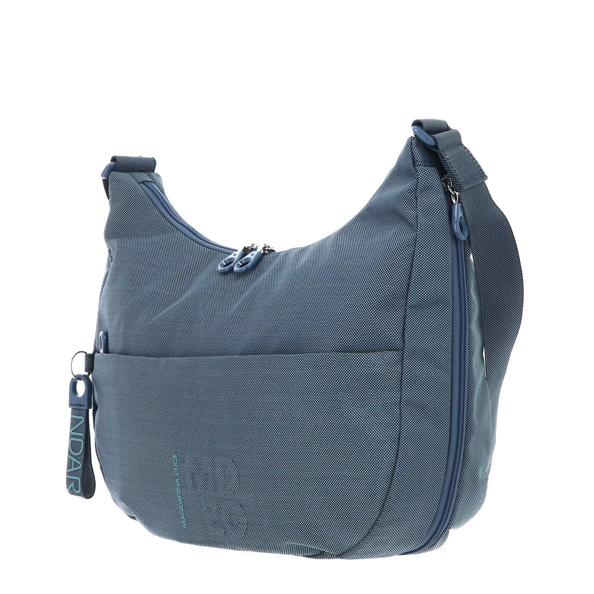Mandarina Duck Expandable Crossbody Bag MD20 Blue Wing - 2 Mandarina Duck Expandable Crossbody Bag MD20 Blue Wing - 2
