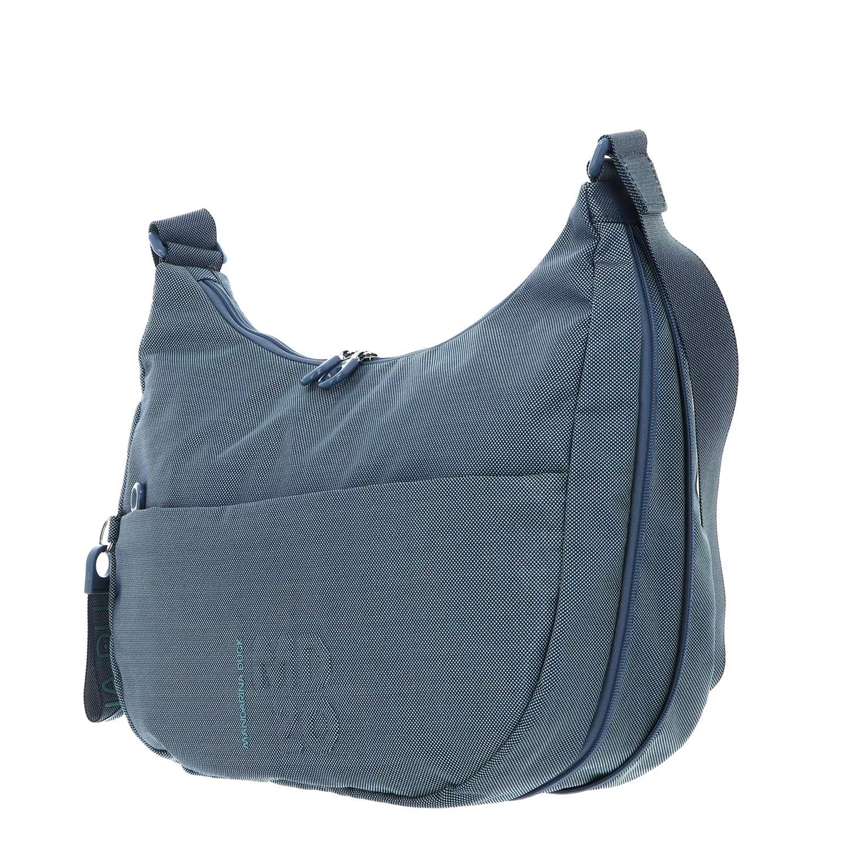 Mandarina Duck Expandable Crossbody Bag MD20 Blue Wing - 3 Mandarina Duck Expandable Crossbody Bag MD20 Blue Wing - 3