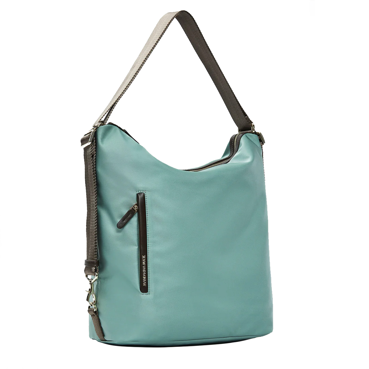 Mandarina Duck Hobo Bag Hunter Iceberg Green - 2 Mandarina Duck Hobo Bag Hunter Iceberg Green - 2