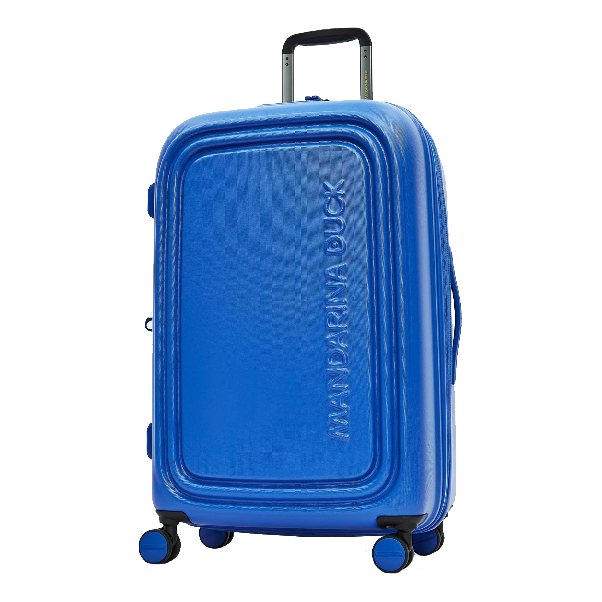 Mandarina Duck Trolley Medio Espandibile 69 cm LOGODUCK + Electric Blue - 2 Mandarina Duck Trolley Medio Espandibile 69 cm LOGODUCK + Electric Blue - 2