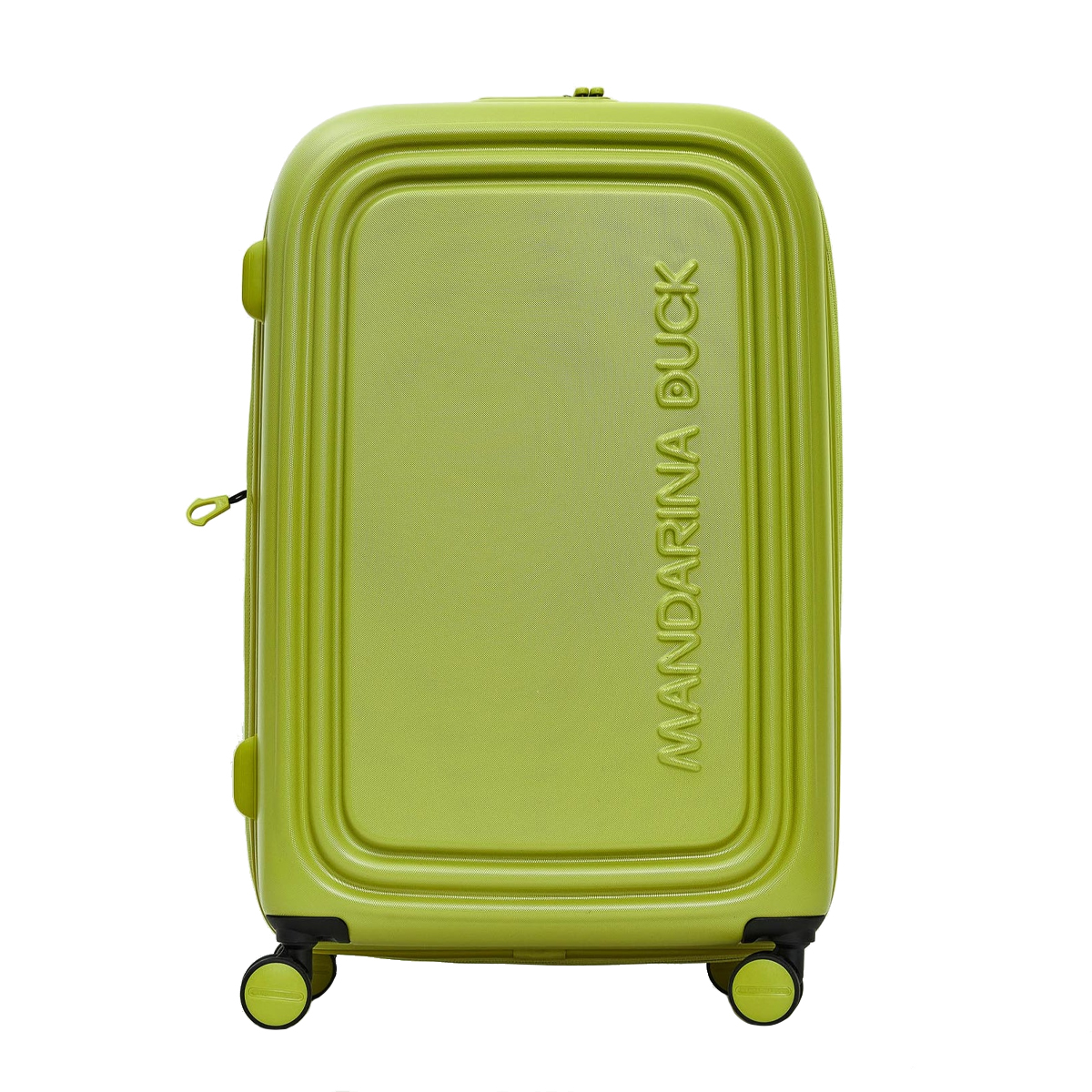 Mandarina Duck Trolley Medio Espandibile 69 cm LOGODUCK + Mapo Green - 1