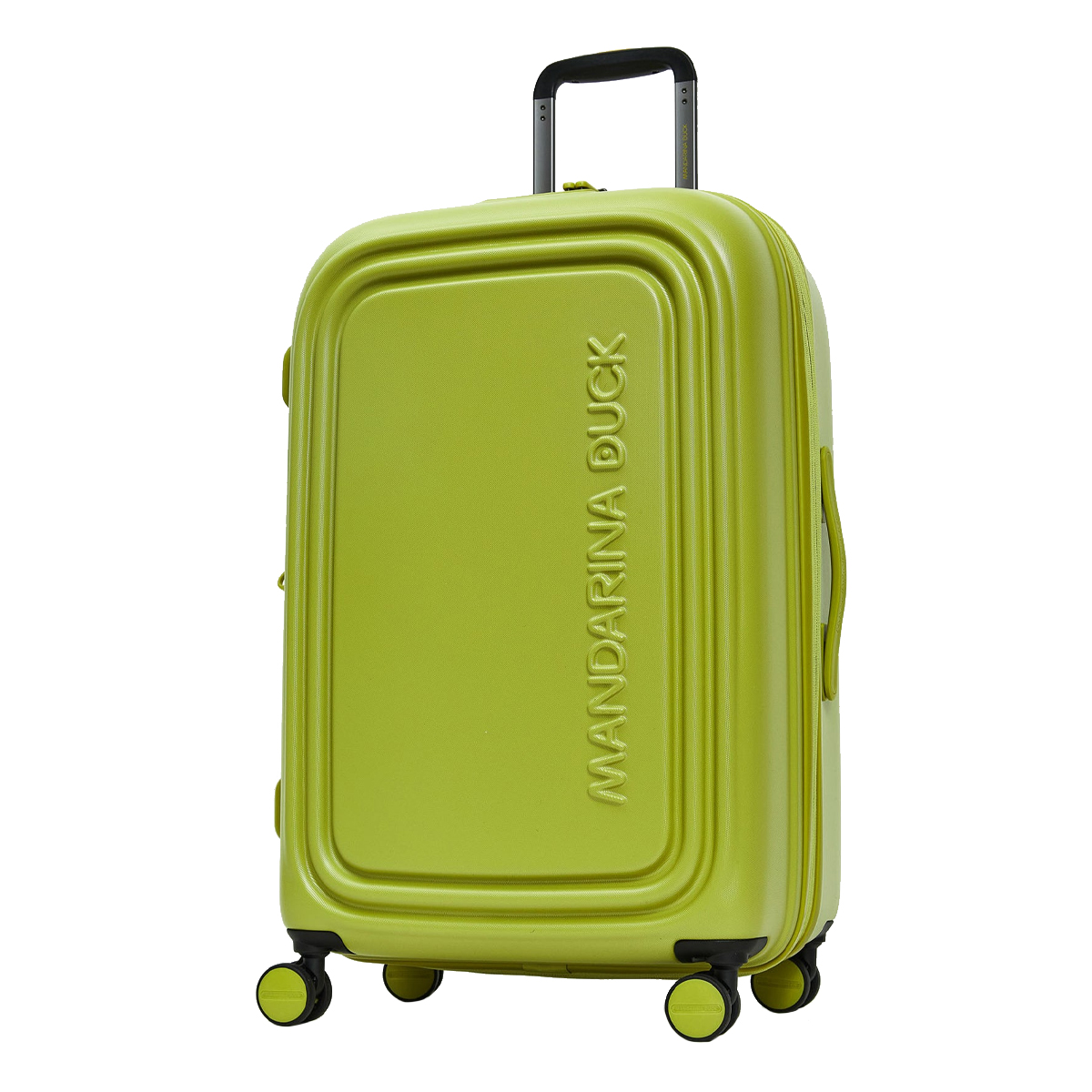 Mandarina Duck Trolley Medio Espandibile 69 cm LOGODUCK + Mapo Green - 2