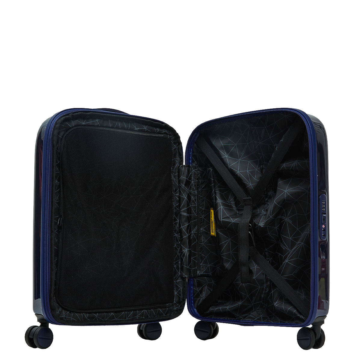 Mandarina Duck Bagaglio a mano 55 cm LOGODUCK + Metal Blue Indigo - 4 Mandarina Duck Bagaglio a mano 55 cm LOGODUCK + Metal Blue Indigo - 4