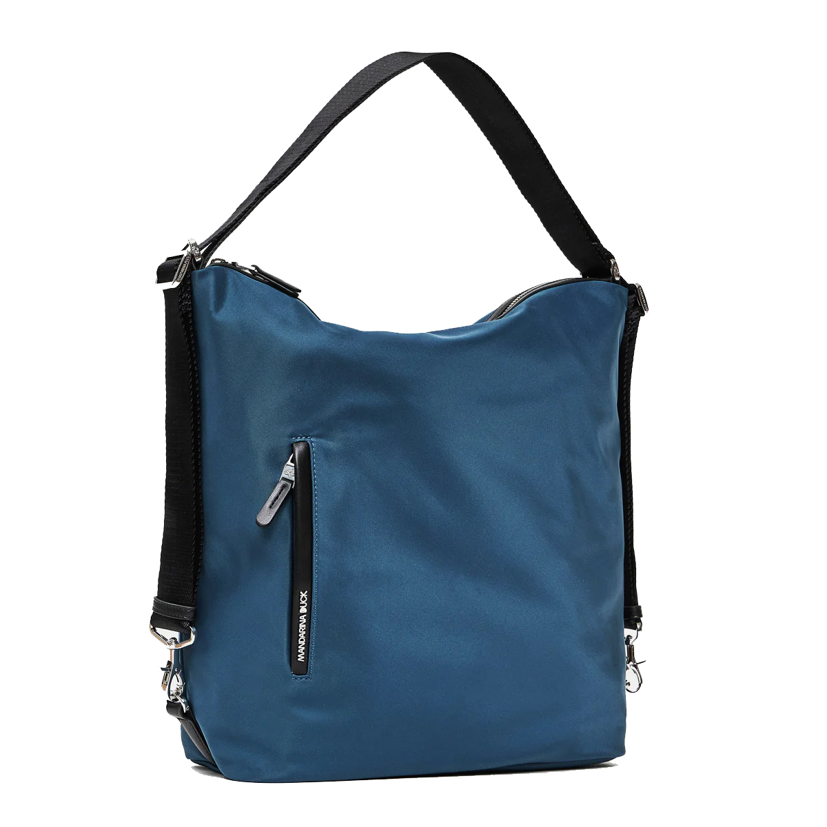 Mandarina Duck Hobo Bag Hunter Scuba Blue - 2 Mandarina Duck Hobo Bag Hunter Scuba Blue - 2