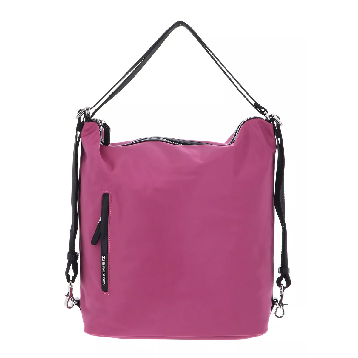 Mandarina Duck Hobo Bag Hunter Red Violet - 1 Mandarina Duck Hobo Bag Hunter Red Violet - 1