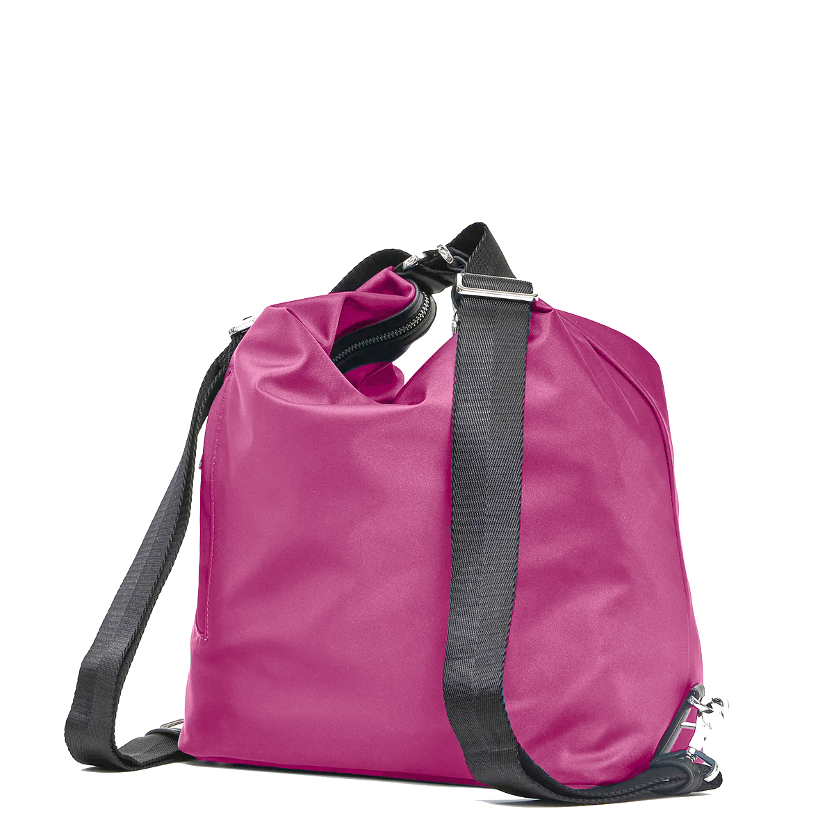 Mandarina Duck Hobo Bag Hunter Red Violet - 5 Mandarina Duck Hobo Bag Hunter Red Violet - 5