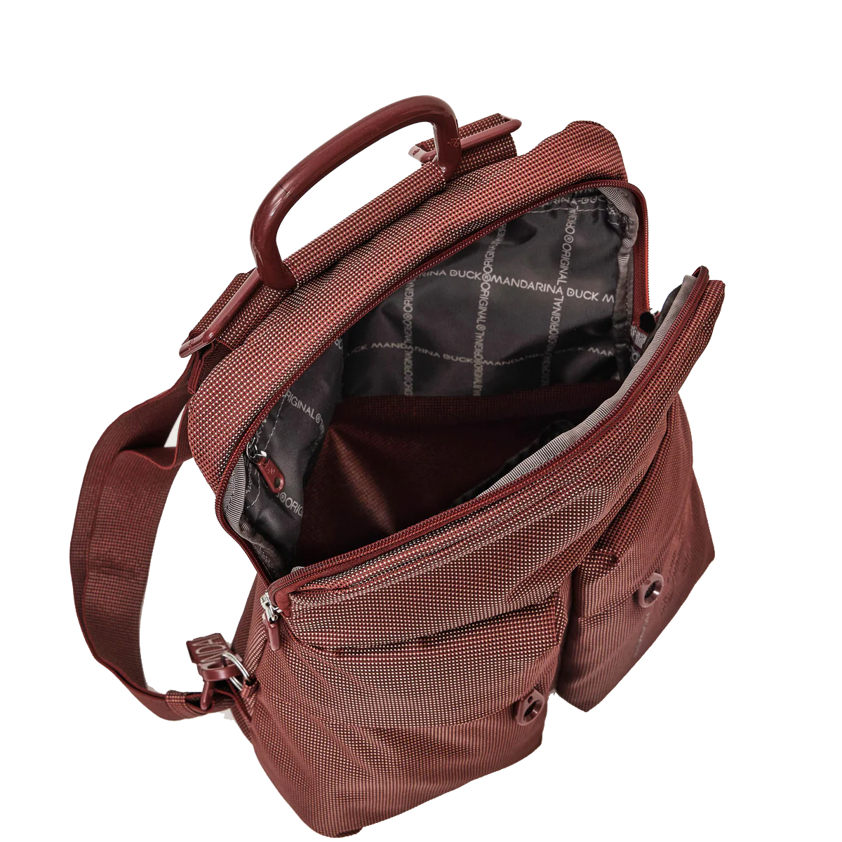 Mandarina Duck Zaino MD20 Caramel Cafe - 4 Mandarina Duck Zaino MD20 Caramel Cafe - 4