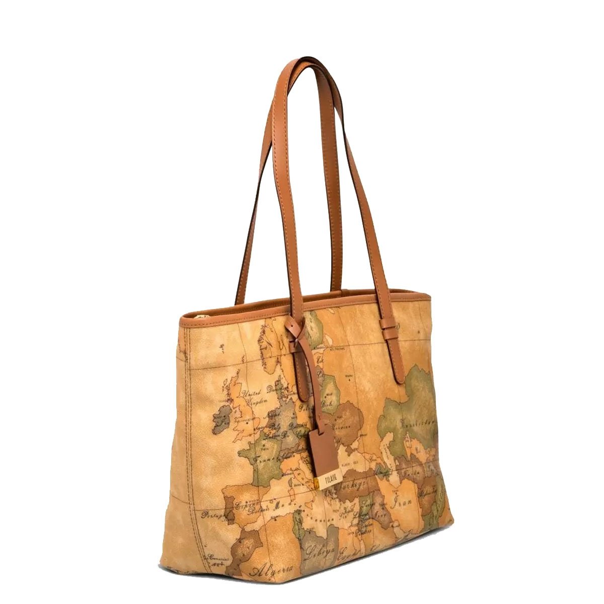 Alviero Martini 1a Classe Shopping Bag Media Geo Classic - 2 Alviero Martini 1a Classe Shopping Bag Media Geo Classic - 2