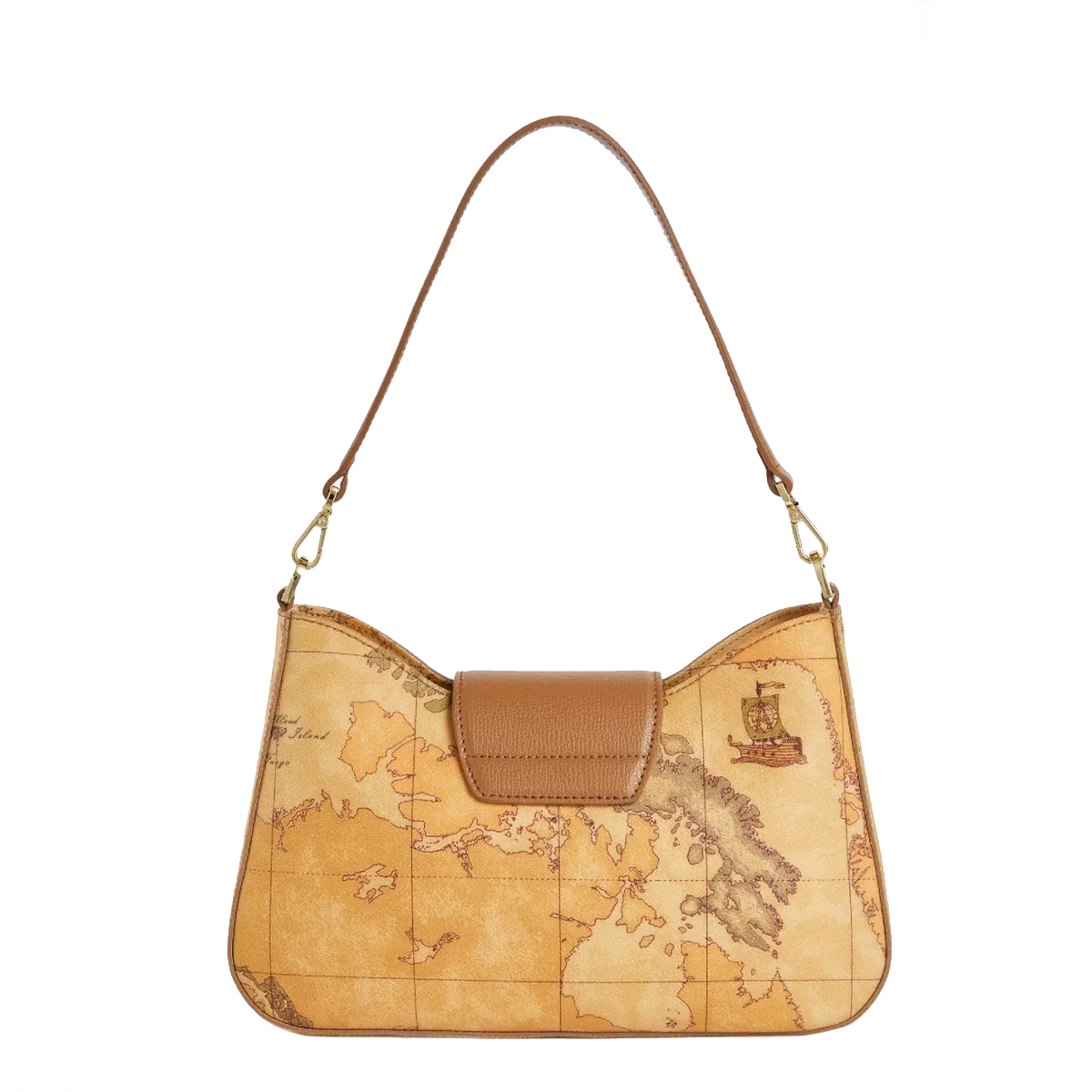 Alviero Martini 1a Classe Sottospalla Gold Touch Bag Tabacco - 3 Alviero Martini 1a Classe Sottospalla Gold Touch Bag Tabacco - 3