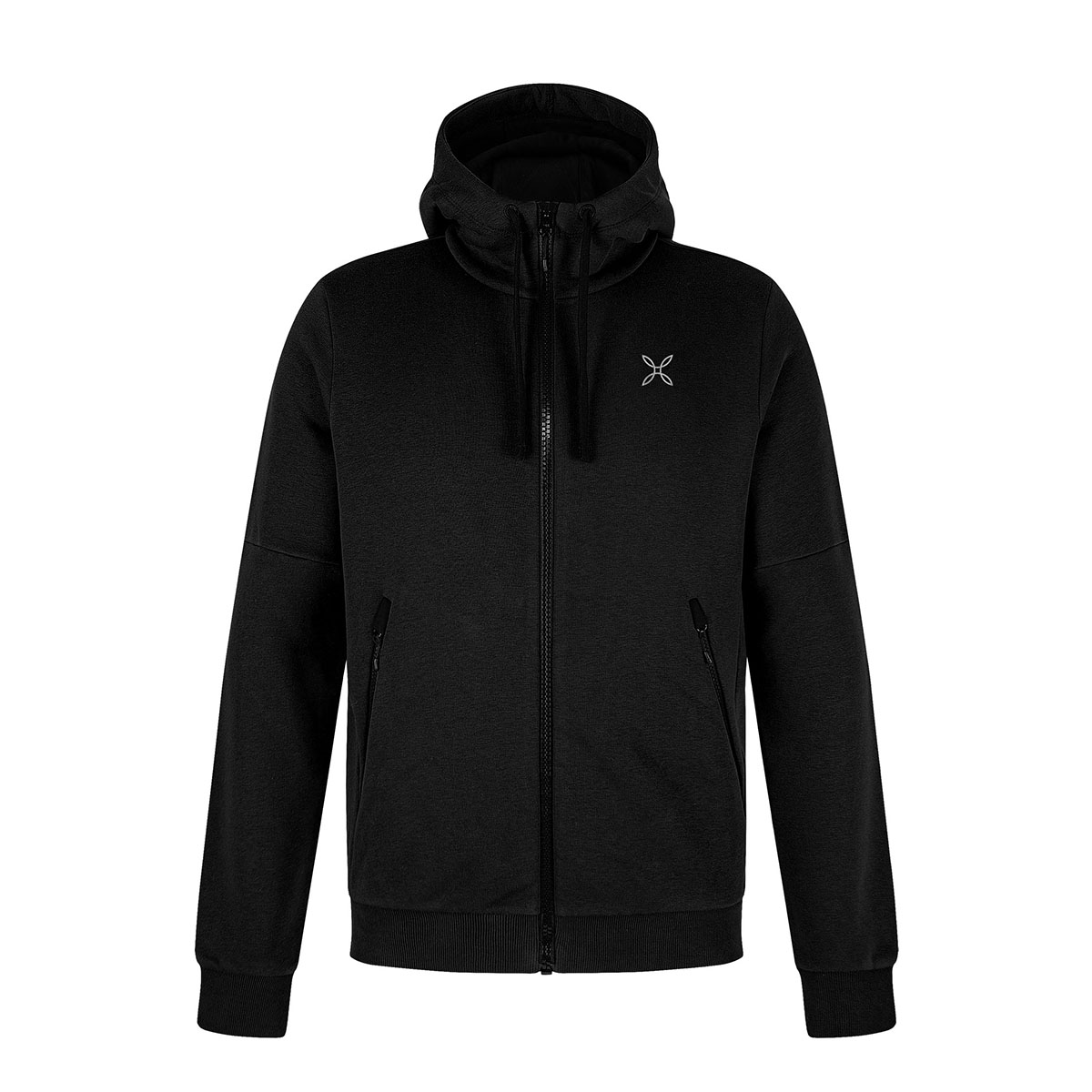 Montura Felpa Logo Cotton Black - 1 Montura Felpa Logo Cotton Black - 1