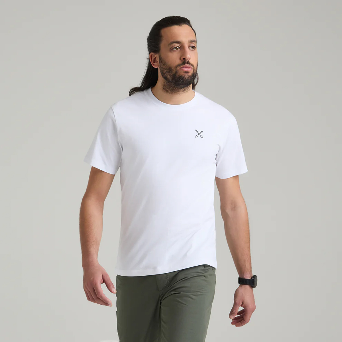 Montura T-Shirt Basic Logo White - 4 Montura T-Shirt Basic Logo White - 4