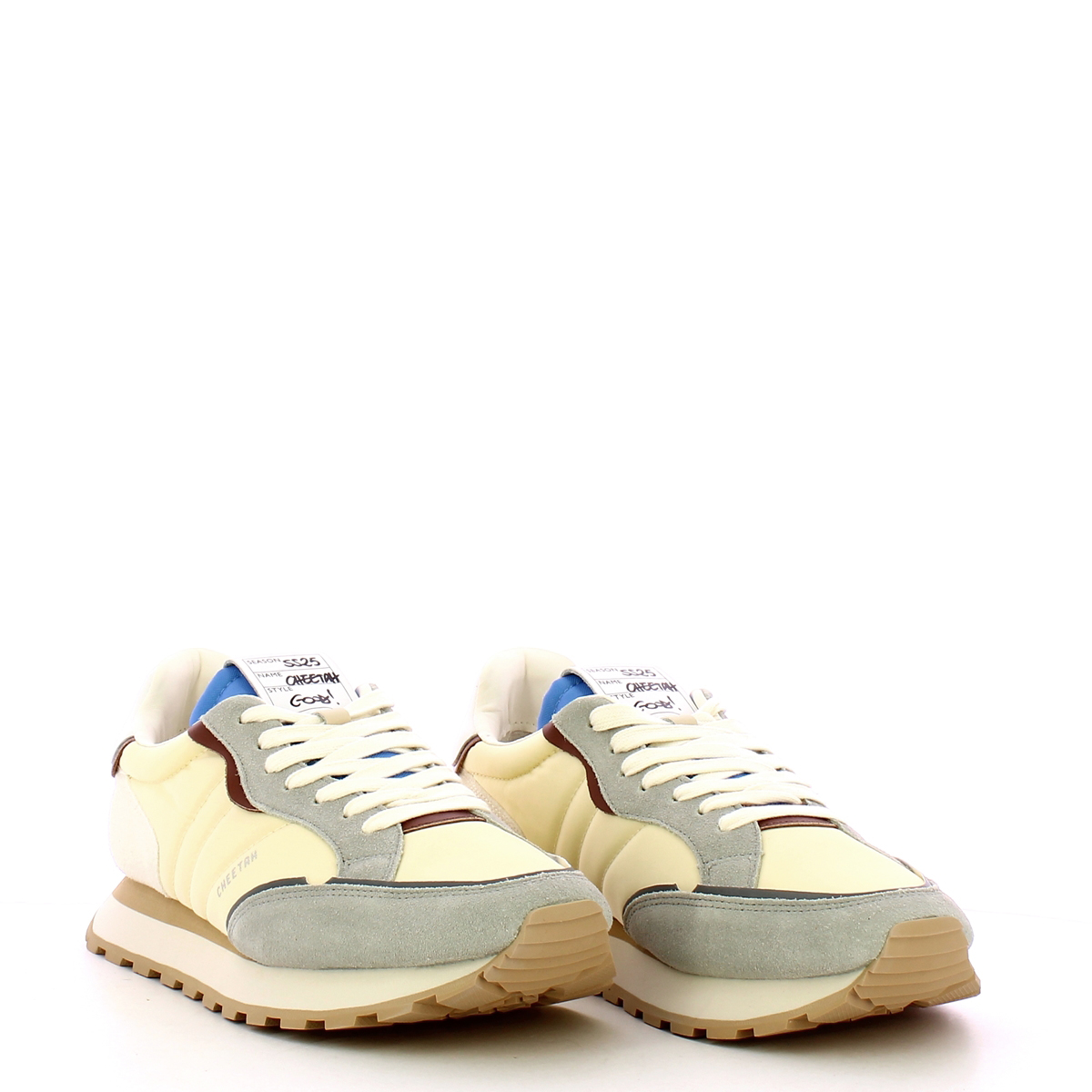 MOWA Sneakers Cheetah Crema Grigio - 2