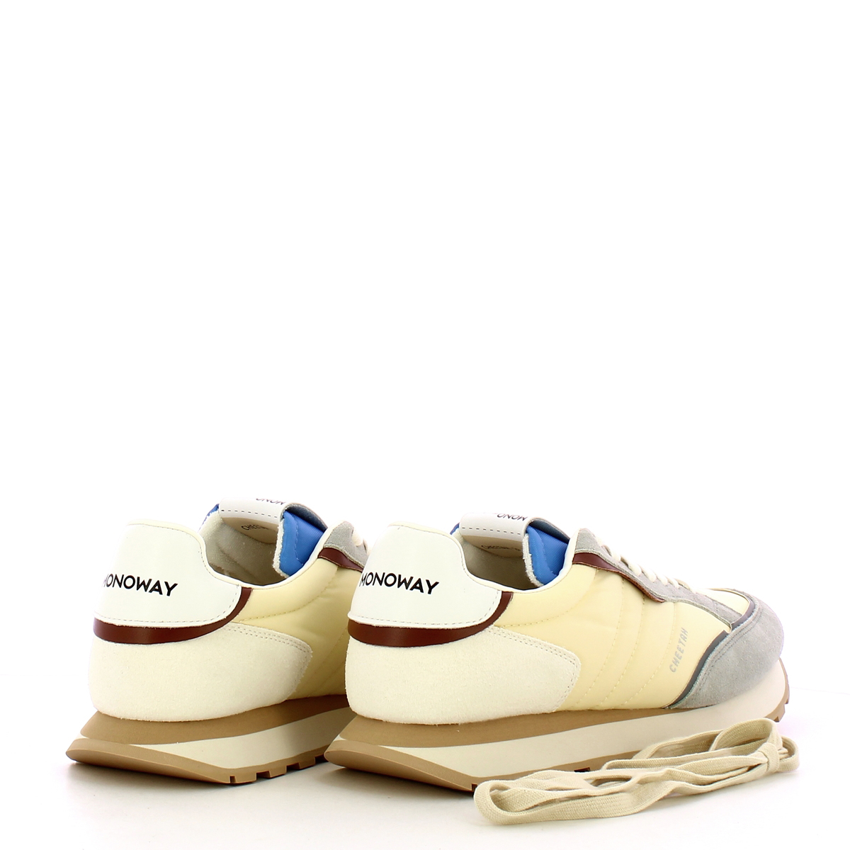 MOWA Sneakers Cheetah Crema Grigio - 3