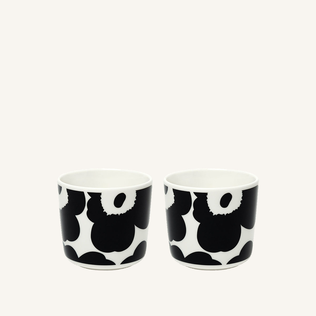 Marimekko Set 2 Oiva/Unikko Coffee Cup 2 dl - 1 Marimekko Set 2 Oiva/Unikko Coffee Cup 2 dl - 1