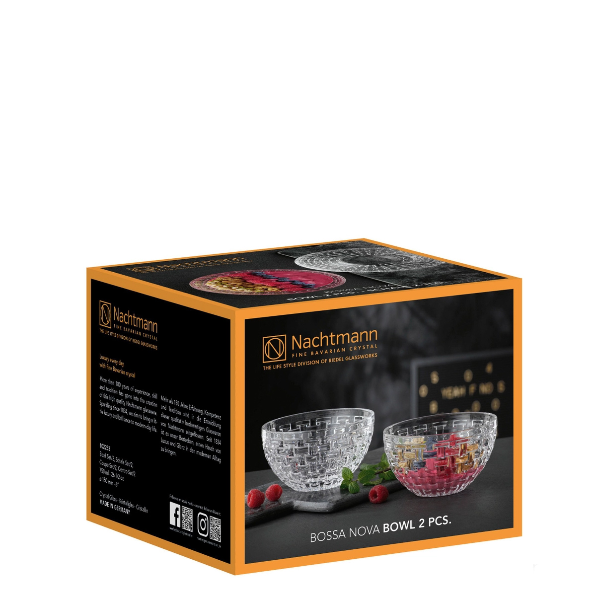 NACH Set 2 Ciotole Bossa Nova 15 cm - 5 NACH Set 2 Ciotole Bossa Nova 15 cm - 5