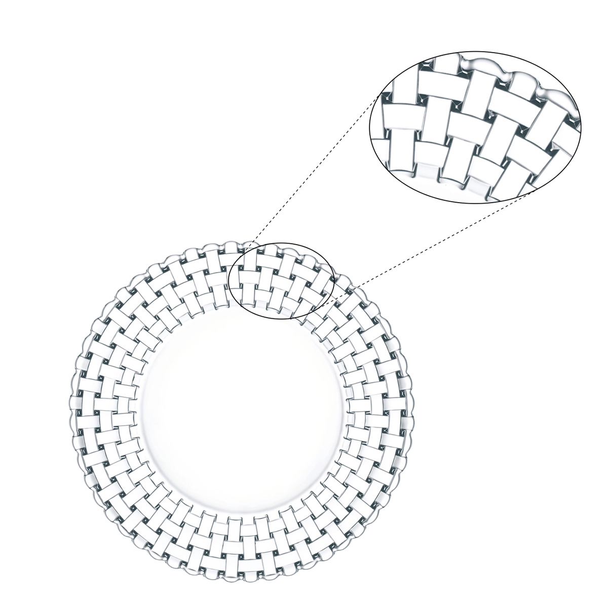 NACH Set 2 Piatti Piani Bossa Nova 27 cm - 3 NACH Set 2 Piatti Piani Bossa Nova 27 cm - 3