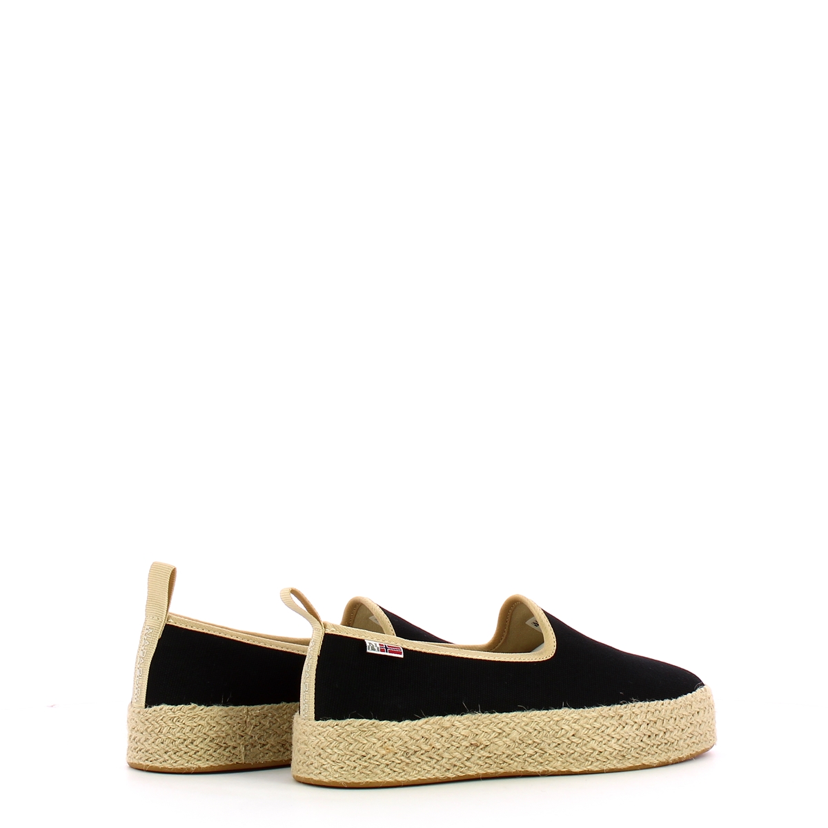 Napapijri Sneakers Slip On Grove in Canvas Black - 3 Napapijri Sneakers Slip On Grove in Canvas Black - 3
