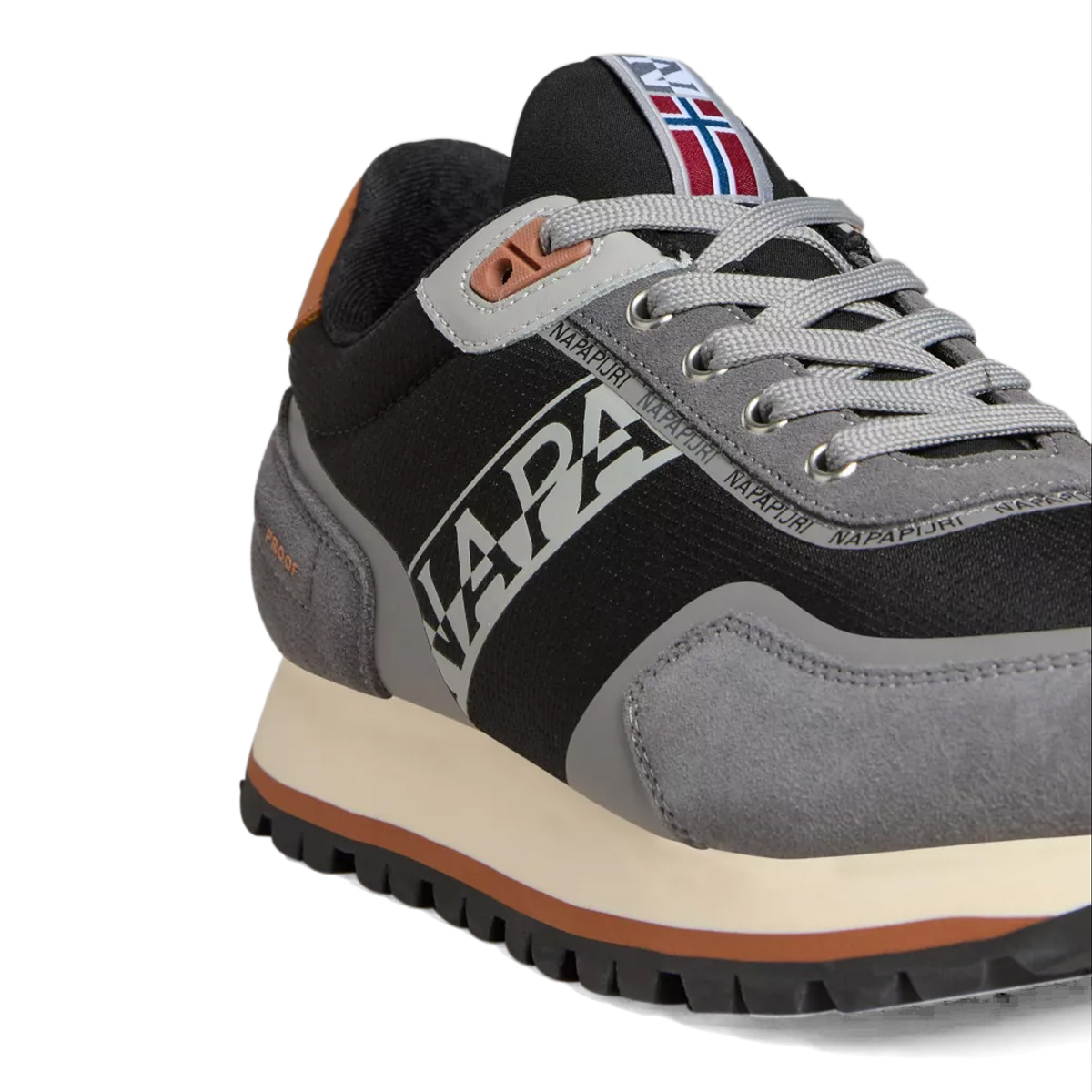 Napapijri Sneakers Lotus Black Grey - 5 Napapijri Sneakers Lotus Black Grey - 5