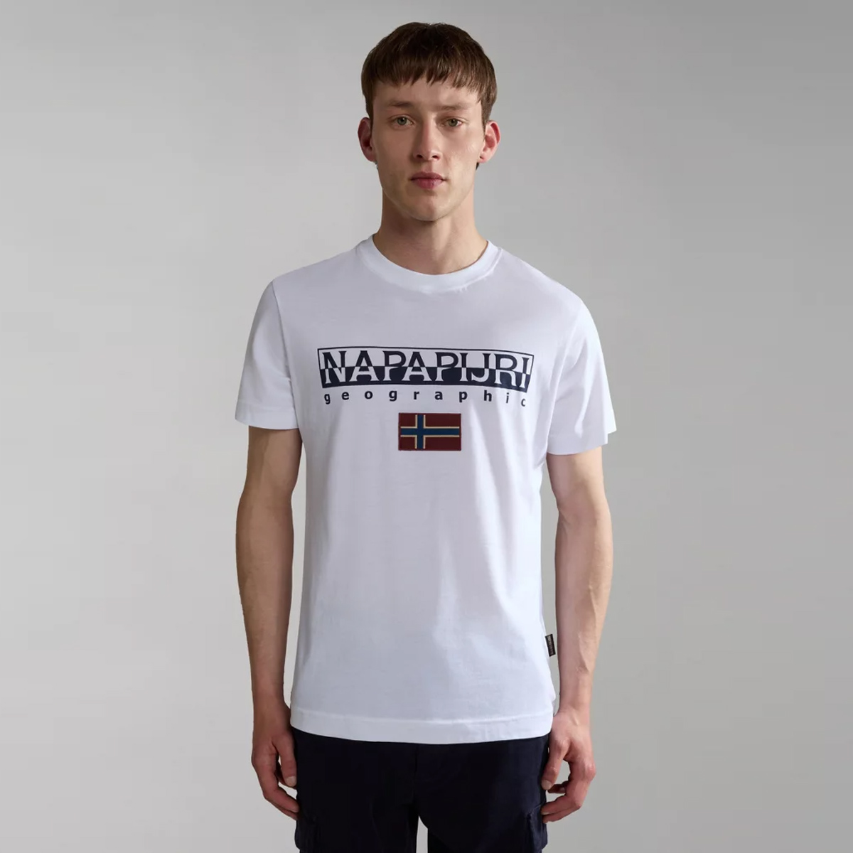 Napapijri T-Shirt Ayas Brightwhite - 3 Napapijri T-Shirt Ayas Brightwhite - 3