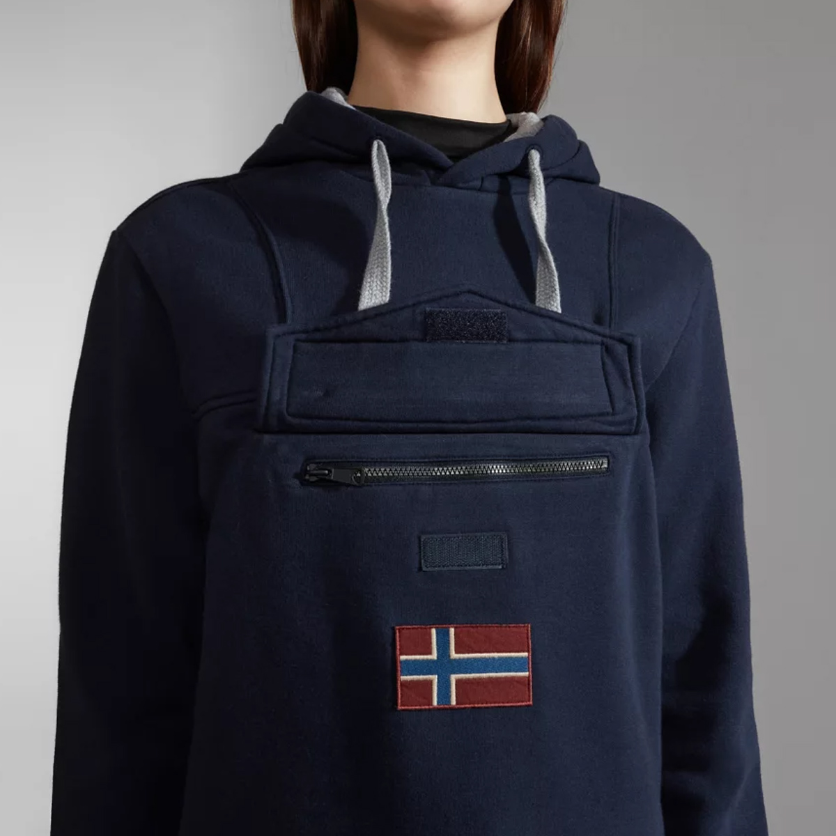 Napapijri Felpa con cappuccio Burgee Blu Marine - 6 Napapijri Felpa con cappuccio Burgee Blu Marine - 6