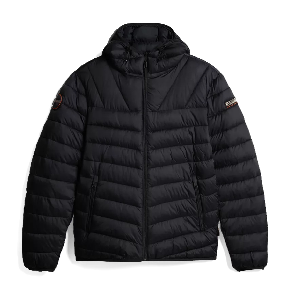 Napapijri Piumino con cappuccio Aerons Black - 1 Napapijri Piumino con cappuccio Aerons Black - 1