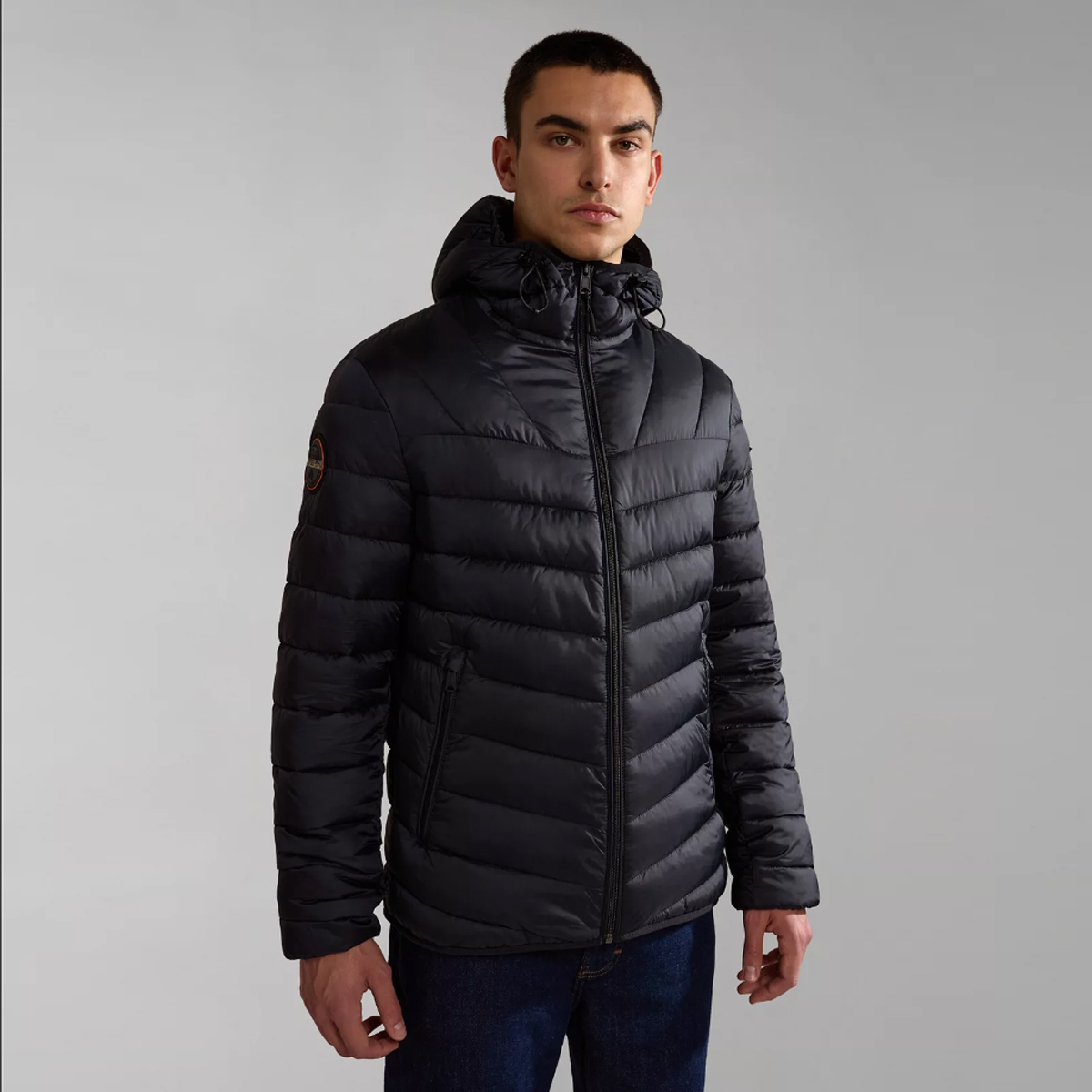 Napapijri Piumino con cappuccio Aerons Black - 3 Napapijri Piumino con cappuccio Aerons Black - 3