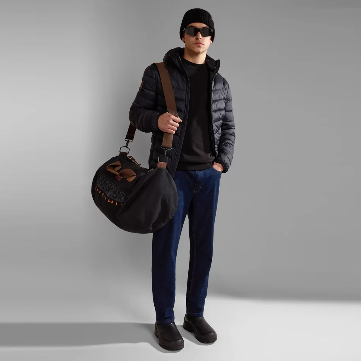Napapijri Piumino con cappuccio Aerons Black - 5 Napapijri Piumino con cappuccio Aerons Black - 5