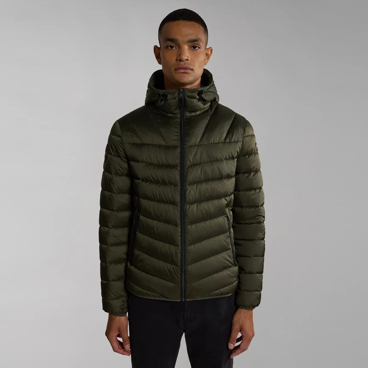 Napapijri Piumino con cappuccio Aerons Green Depths - 3 Napapijri Piumino con cappuccio Aerons Green Depths - 3