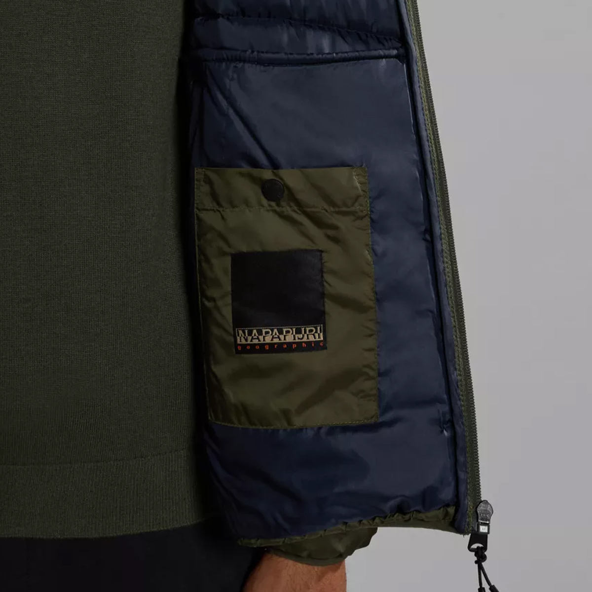 Napapijri Piumino con cappuccio Aerons Green Depths - 8 Napapijri Piumino con cappuccio Aerons Green Depths - 8