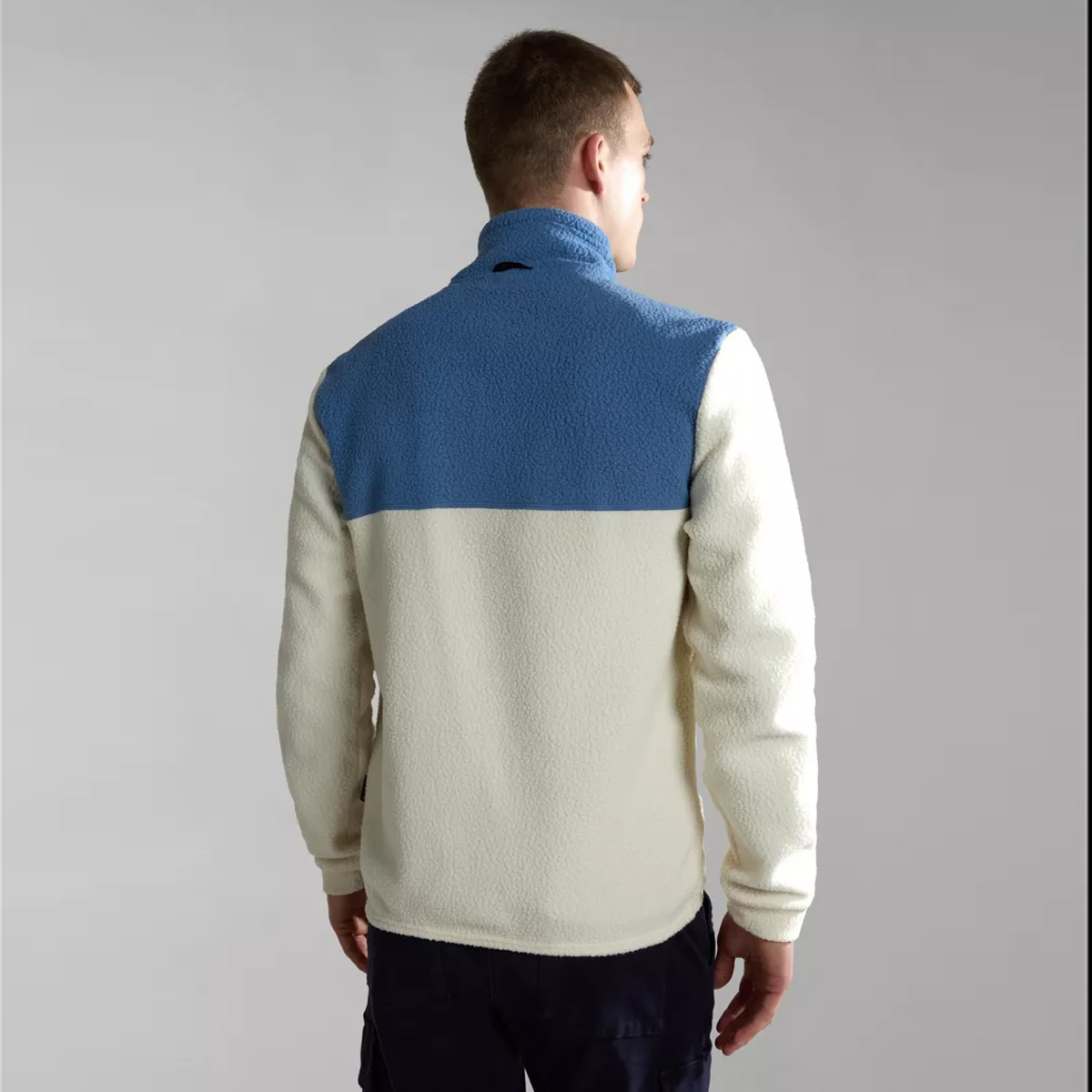 Napapijri Felpa con zip Anderby Whitecap Gray - 4 Napapijri Felpa con zip Anderby Whitecap Gray - 4