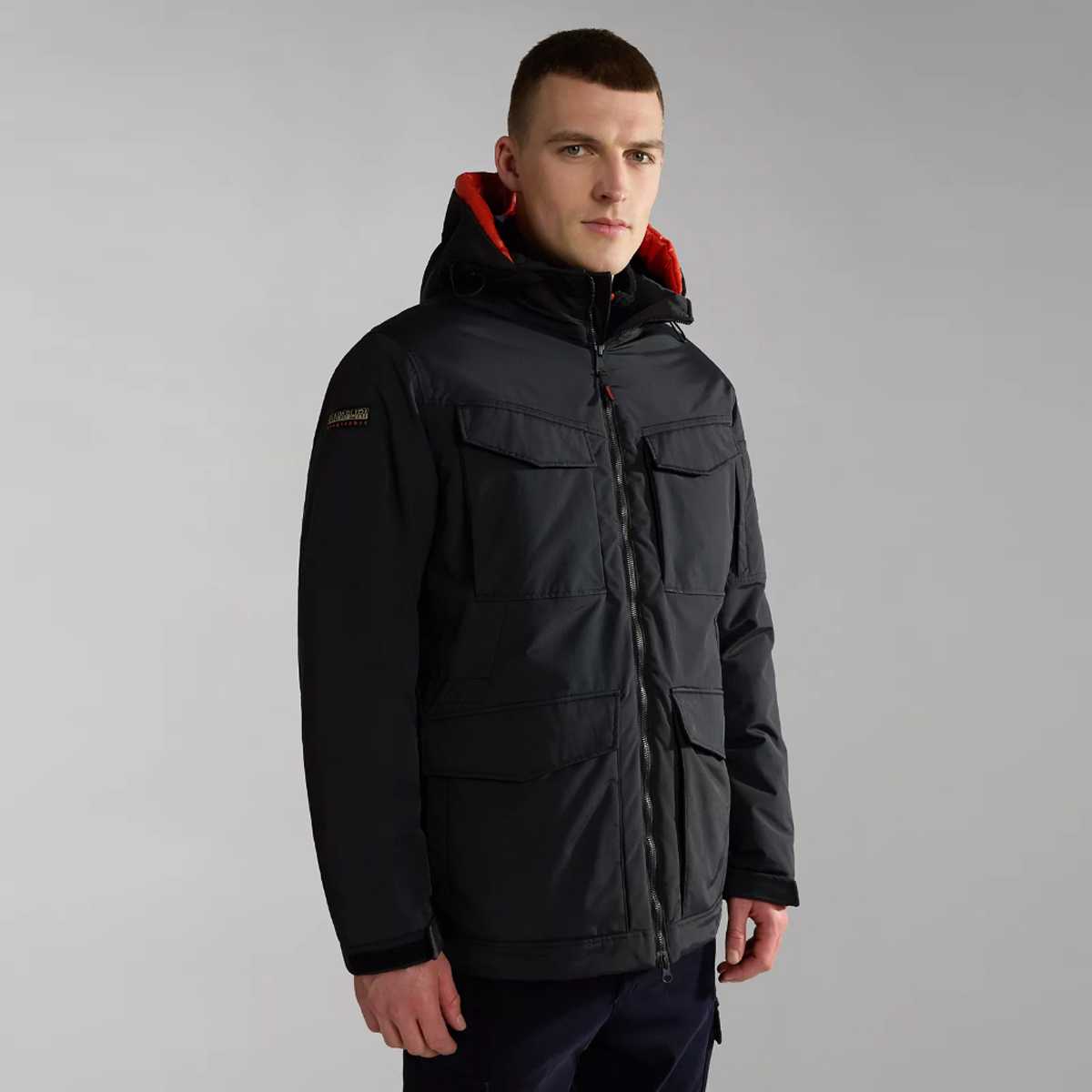 Napapijri Giacca militare Field 20-22° Black - 4 Napapijri Giacca militare Field 20-22° Black - 4