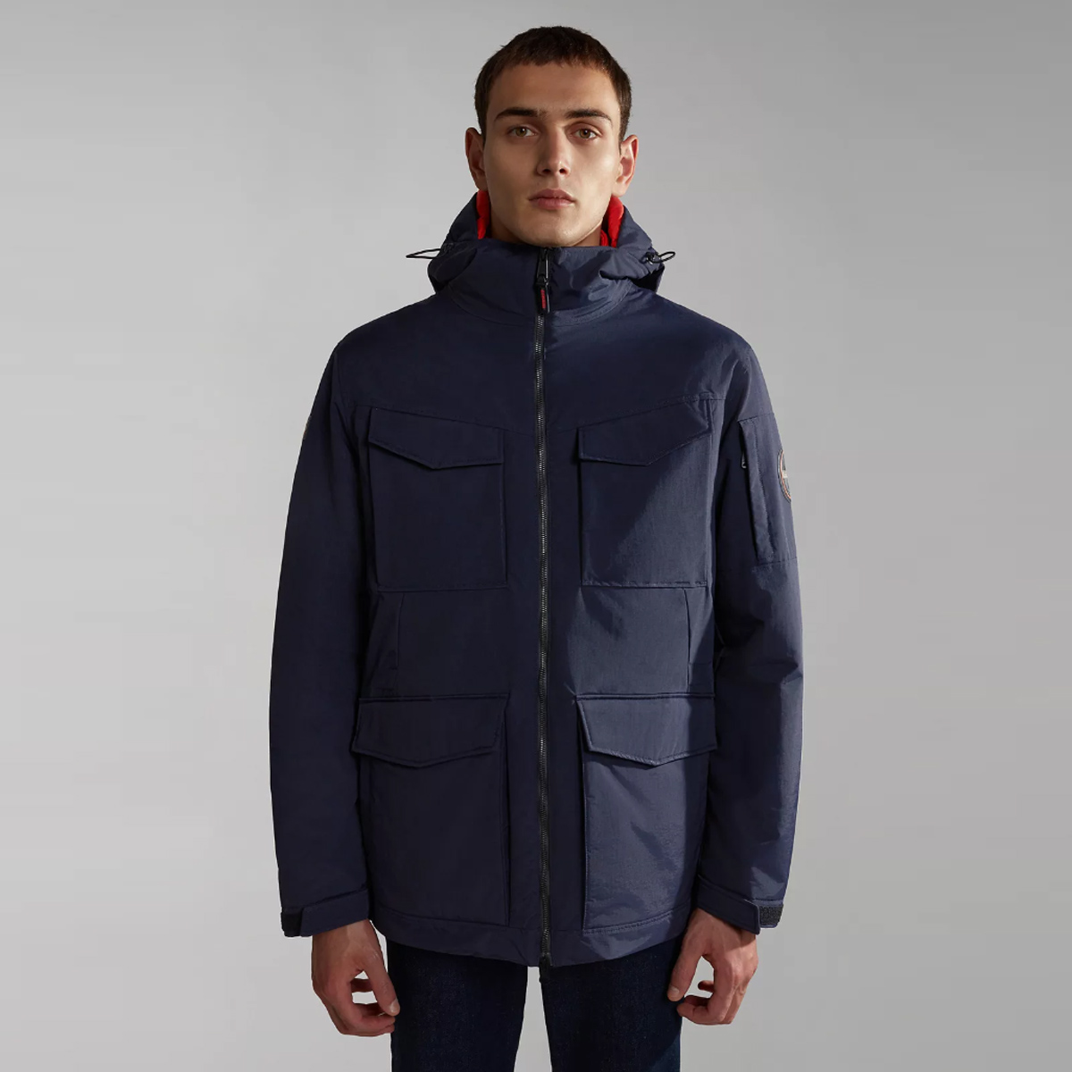 Napapijri Giacca militare Field 20-22° Blu Marine - 4 Napapijri Giacca militare Field 20-22° Blu Marine - 4