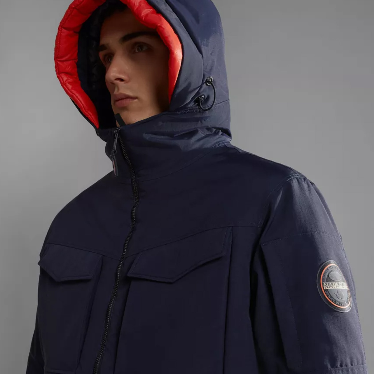 Napapijri Giacca militare Field 20-22° Blu Marine - 6 Napapijri Giacca militare Field 20-22° Blu Marine - 6