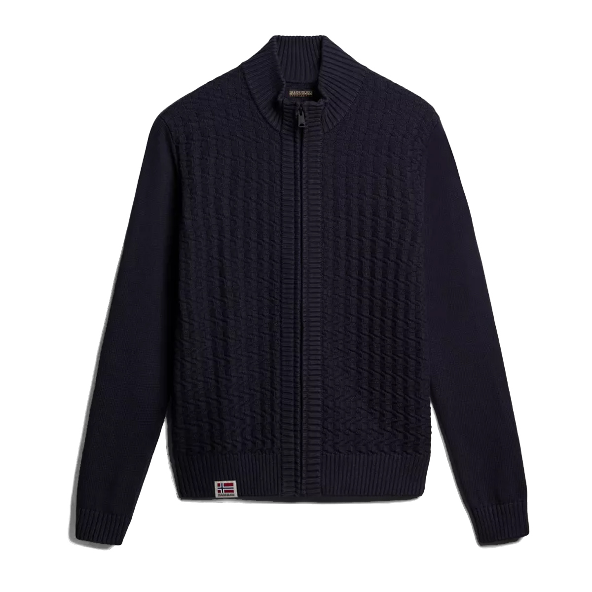 Napapijri Maglione con zip Trondheim Blu Marine - 1 Napapijri Maglione con zip Trondheim Blu Marine - 1
