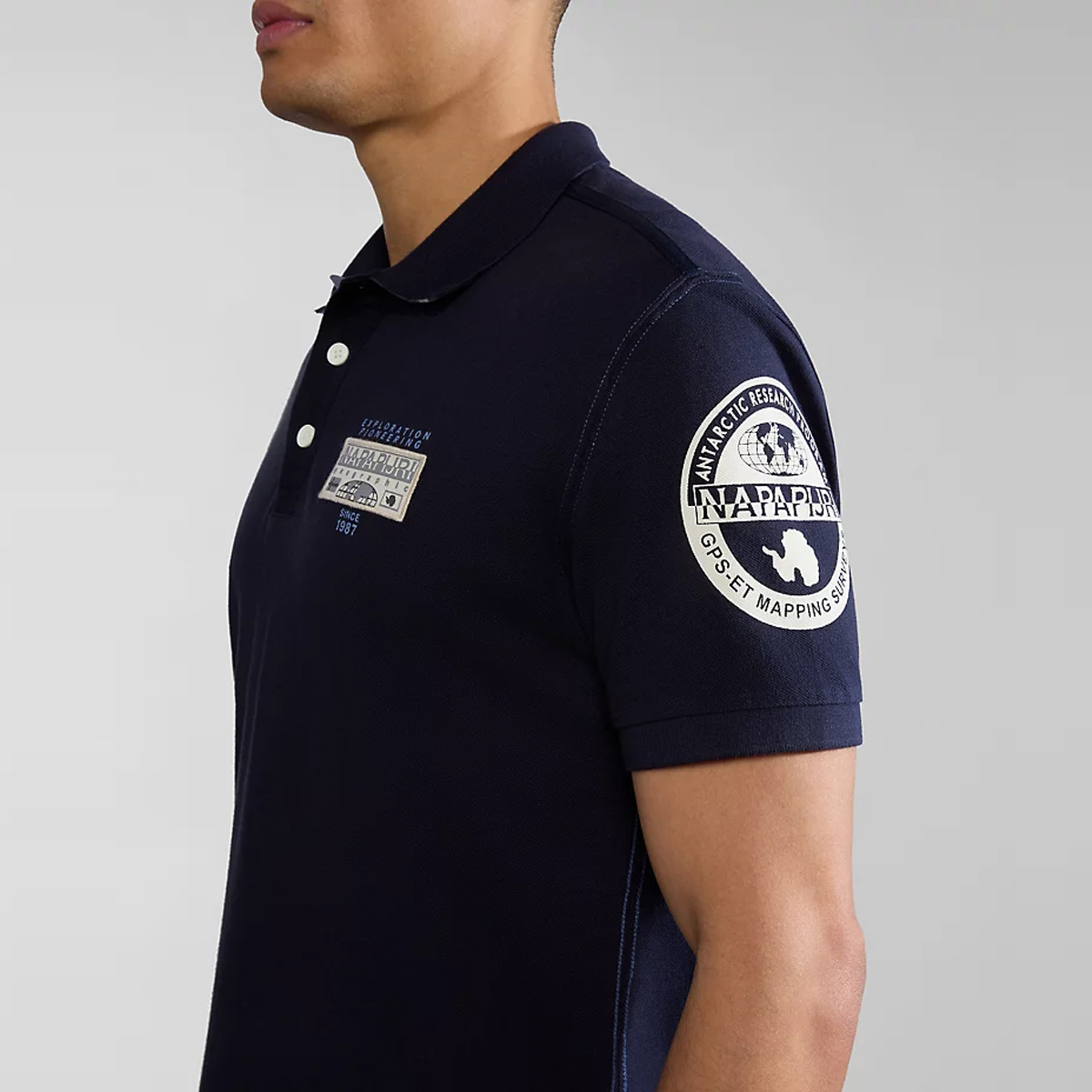 Napapijri Polo Amundsen Blu Marine - 5 Napapijri Polo Amundsen Blu Marine - 5