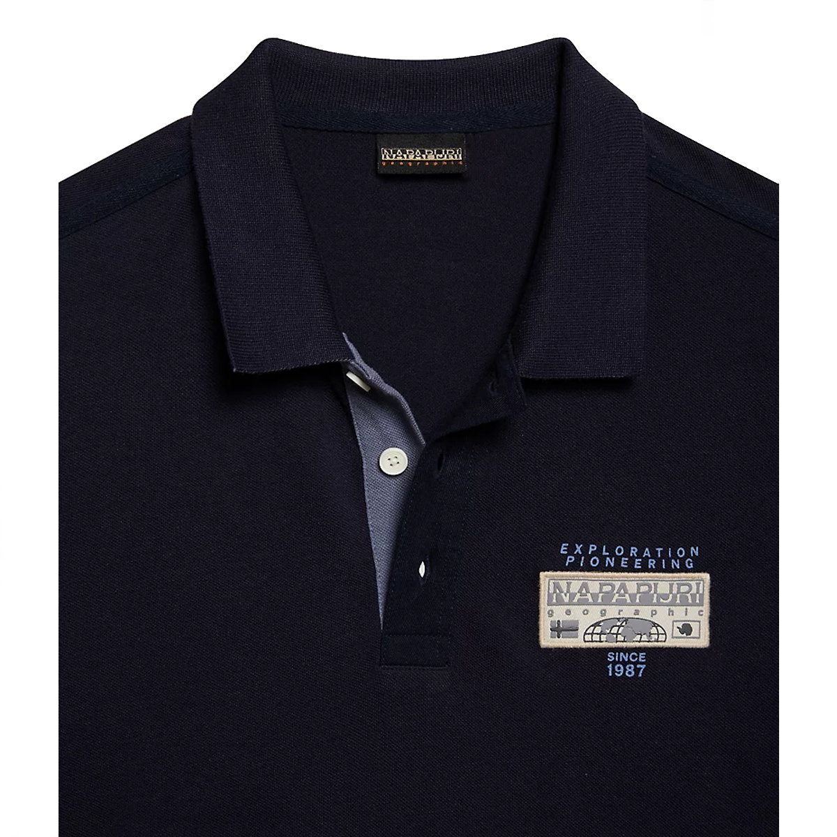Napapijri Polo Amundsen Blu Marine - 8 Napapijri Polo Amundsen Blu Marine - 8