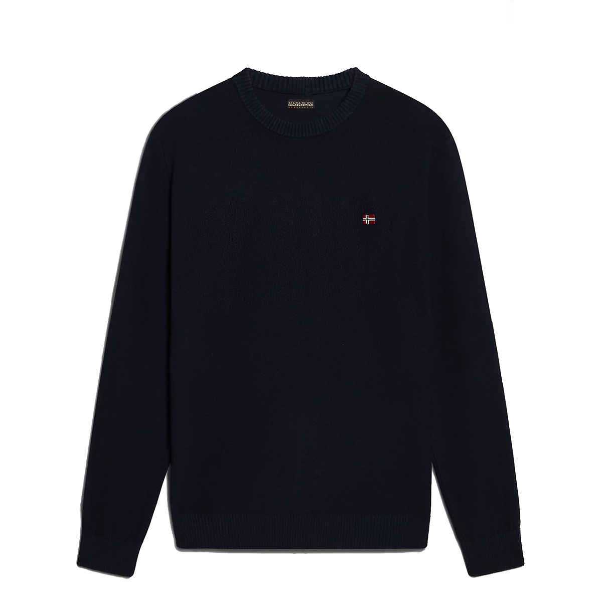 Napapijri Maglione Linen Blu Marine - 1 Napapijri Maglione Linen Blu Marine - 1