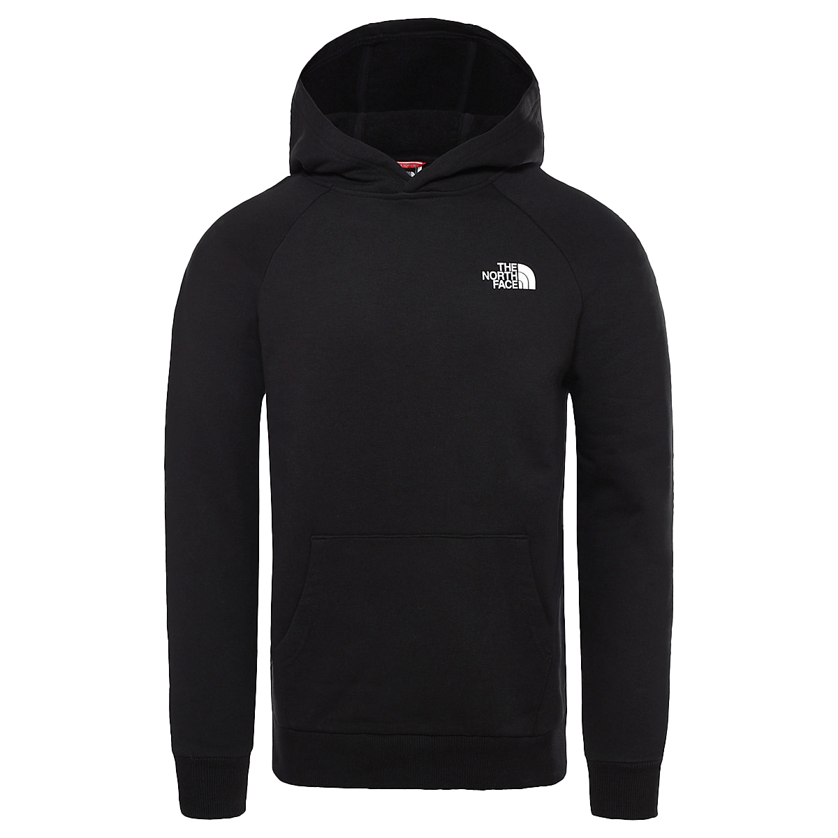 NORT Felpa con cappuccio Raglan Redbox TNF Black TNF White - 1 NORT Felpa con cappuccio Raglan Redbox TNF Black TNF White - 1