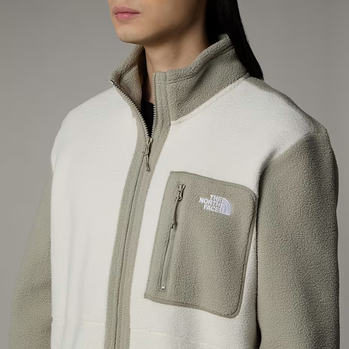The North Face Felpa Yumiori Full Zip White Dune Clay - 6 The North Face Felpa Yumiori Full Zip White Dune Clay - 6
