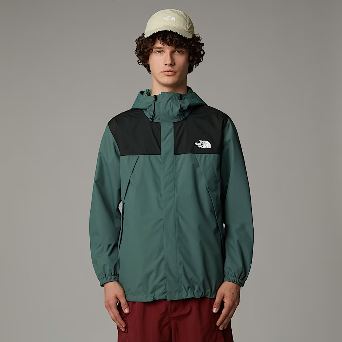 The North Face Giacca con cappuccio Antora Duck Green TNF Black - 3 The North Face Giacca con cappuccio Antora Duck Green TNF Black - 3