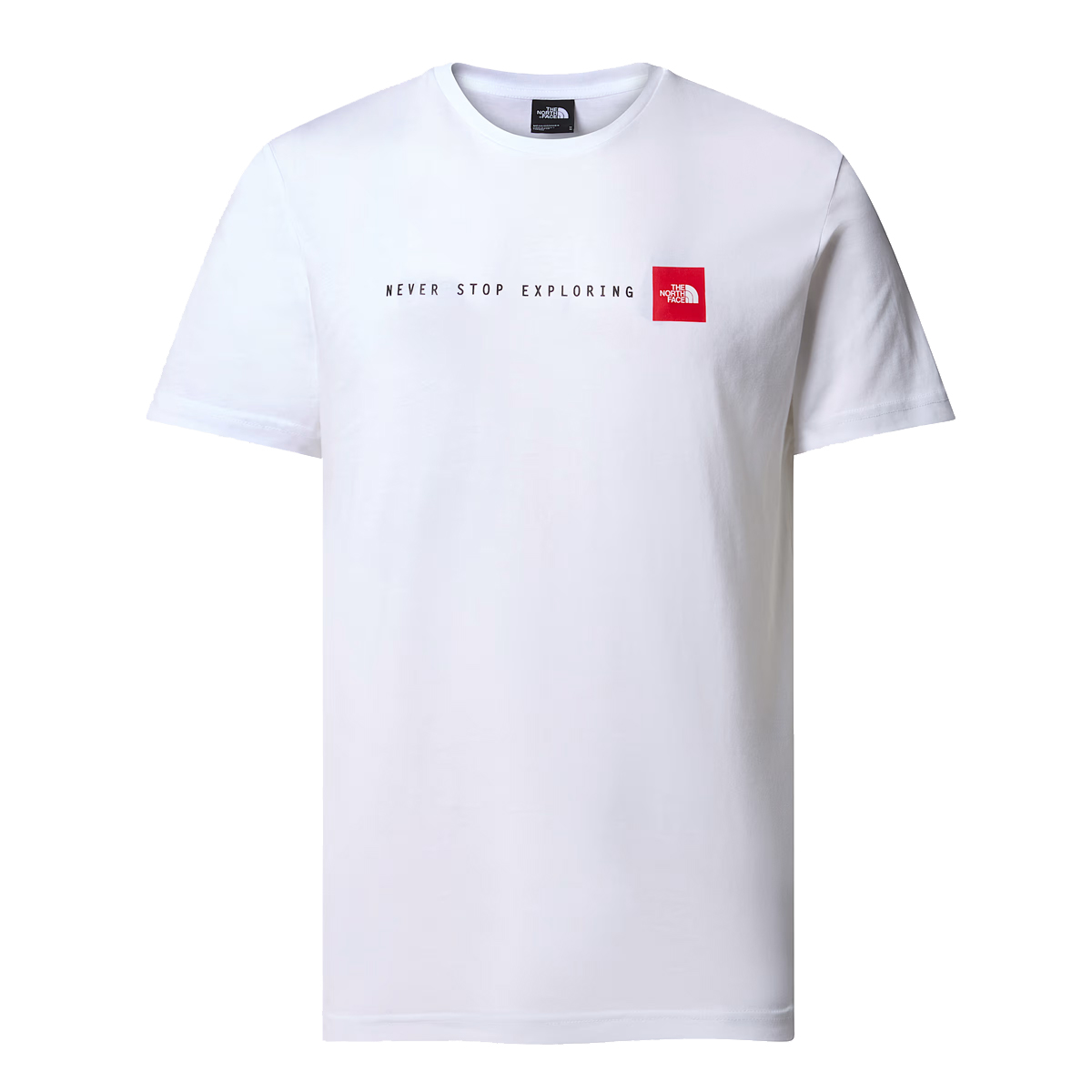 The North Face T-Shirt Never Stop Exploring TNF White - 1 The North Face T-Shirt Never Stop Exploring TNF White - 1