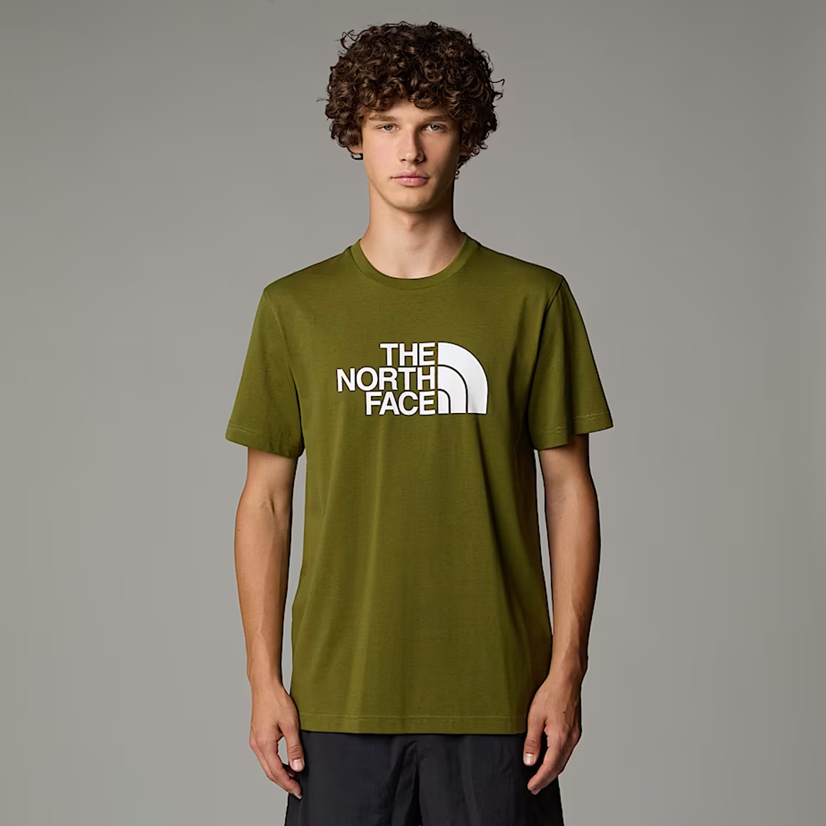 The North Face T-Shirt Easy Forest Olive TNF White - 3 The North Face T-Shirt Easy Forest Olive TNF White - 3