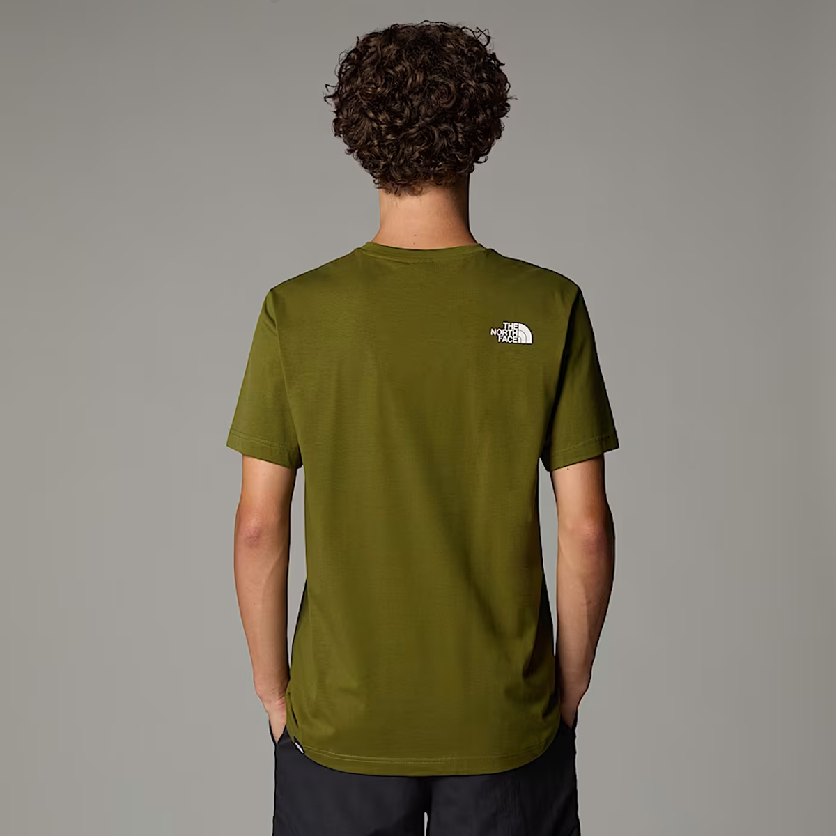 The North Face T-Shirt Easy Forest Olive TNF White - 4 The North Face T-Shirt Easy Forest Olive TNF White - 4