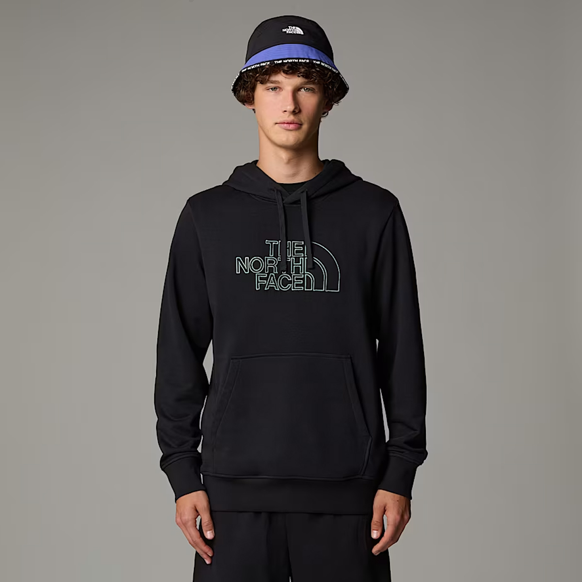 The North Face Felpa Drew Peak TNF Black Duck Green - 3 The North Face Felpa Drew Peak TNF Black Duck Green - 3