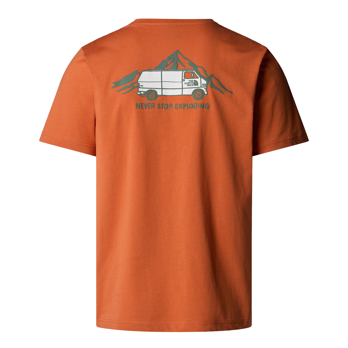 The North Face T-shirt Outdoor Graphic Iron Bronze - 2 The North Face T-shirt Outdoor Graphic Iron Bronze - 2