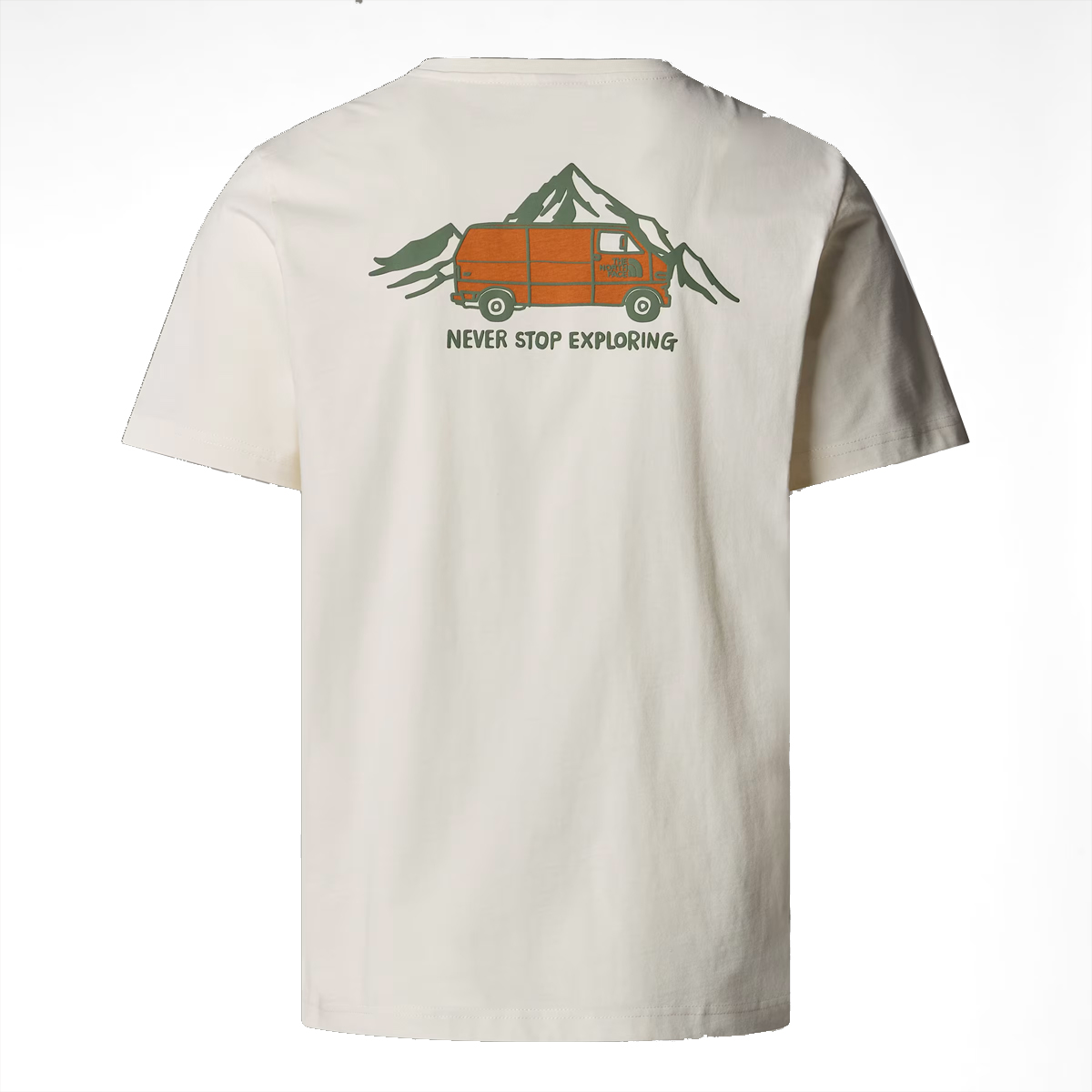 The North Face T-shirt Outdoor Graphic White Dune - 2 The North Face T-shirt Outdoor Graphic White Dune - 2