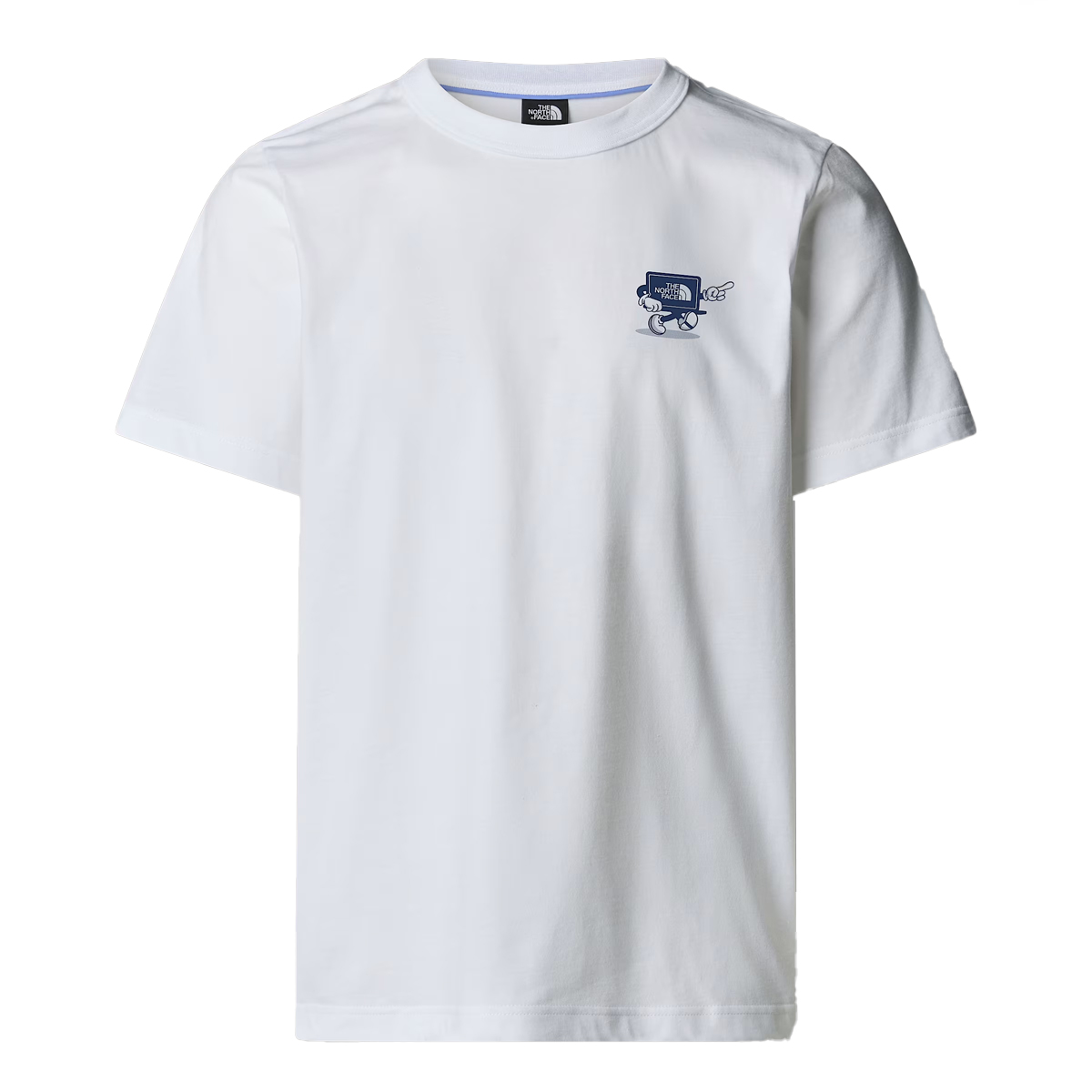 The North Face T-Shirt Cartoon Logo TNF White - 1 The North Face T-Shirt Cartoon Logo TNF White - 1