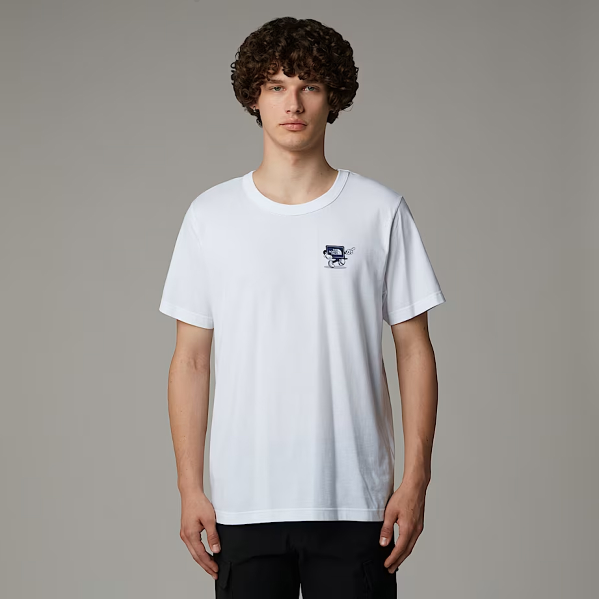 The North Face T-Shirt Cartoon Logo TNF White - 3 The North Face T-Shirt Cartoon Logo TNF White - 3