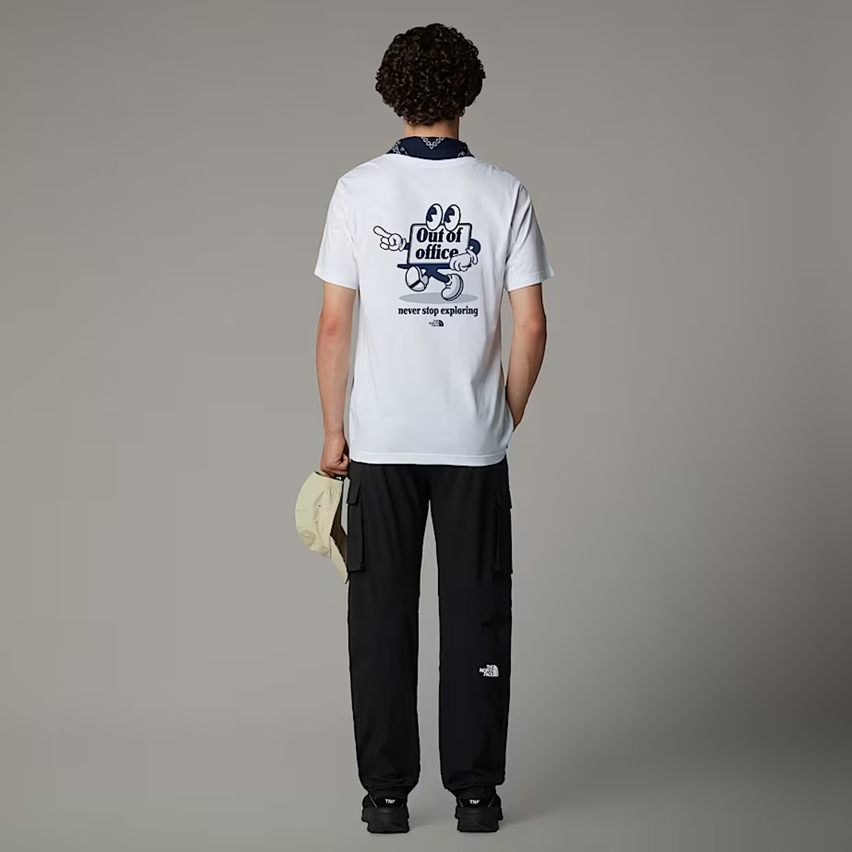 The North Face T-Shirt Cartoon Logo TNF White - 5 The North Face T-Shirt Cartoon Logo TNF White - 5