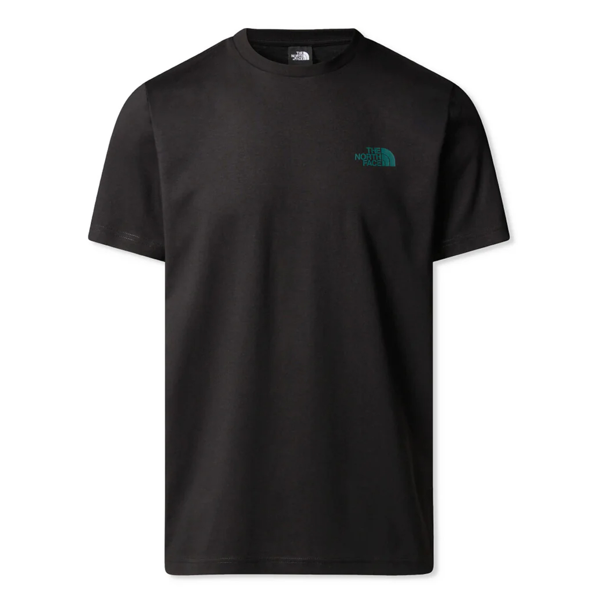 The North Face T-Shirt NSE Box TNF Black Deep Nori Trail Grid - 1 The North Face T-Shirt NSE Box TNF Black Deep Nori Trail Grid - 1